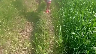 Everbest Indian Desi Aunty Enjoy Sex Alfresco With Young Boy